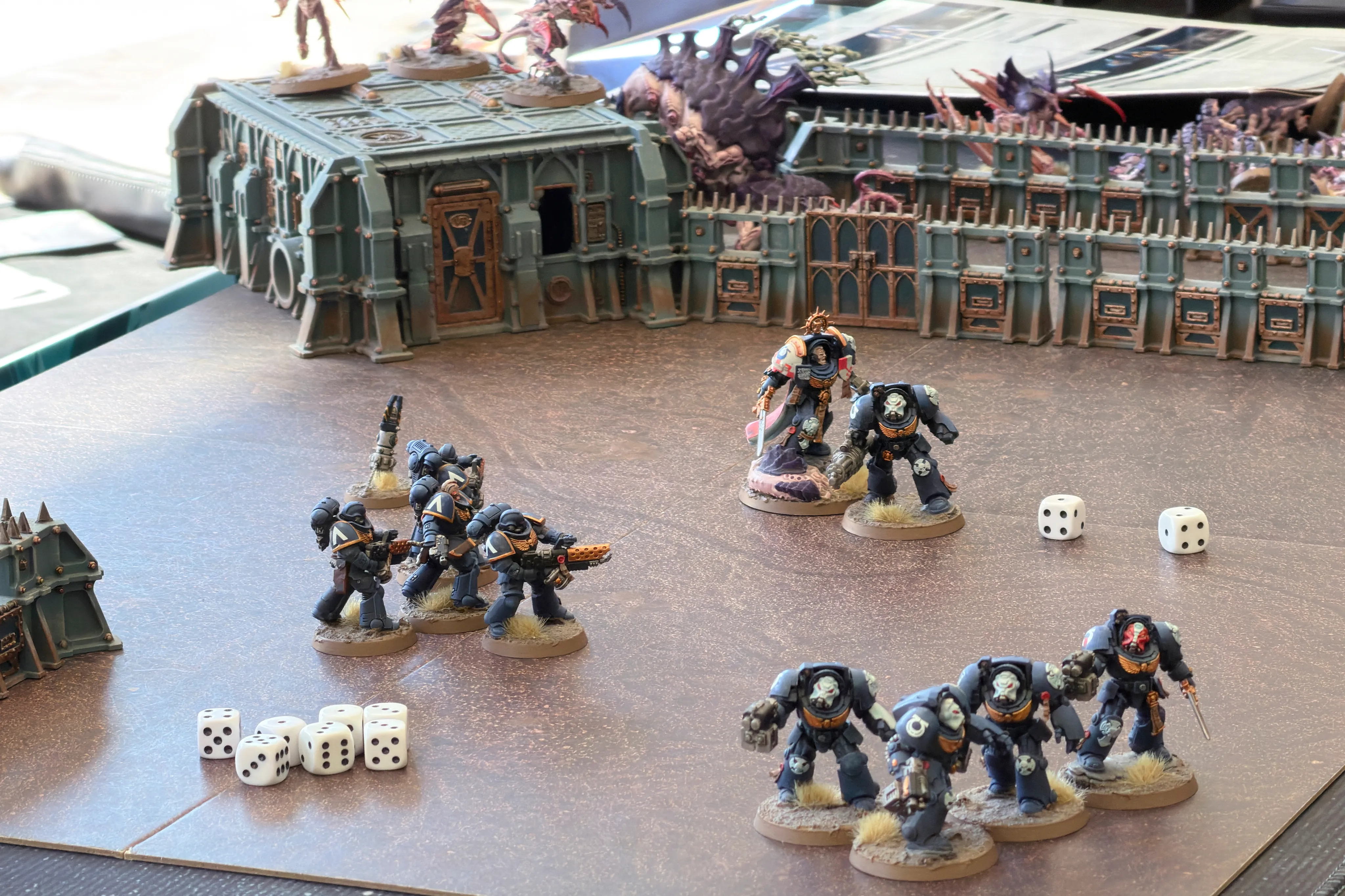 Das Spielfeld unserer Demo-Partie